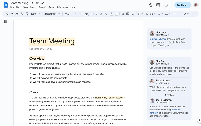 new look and feel for Google Drive, Docs, Sheets, and Slides on the web