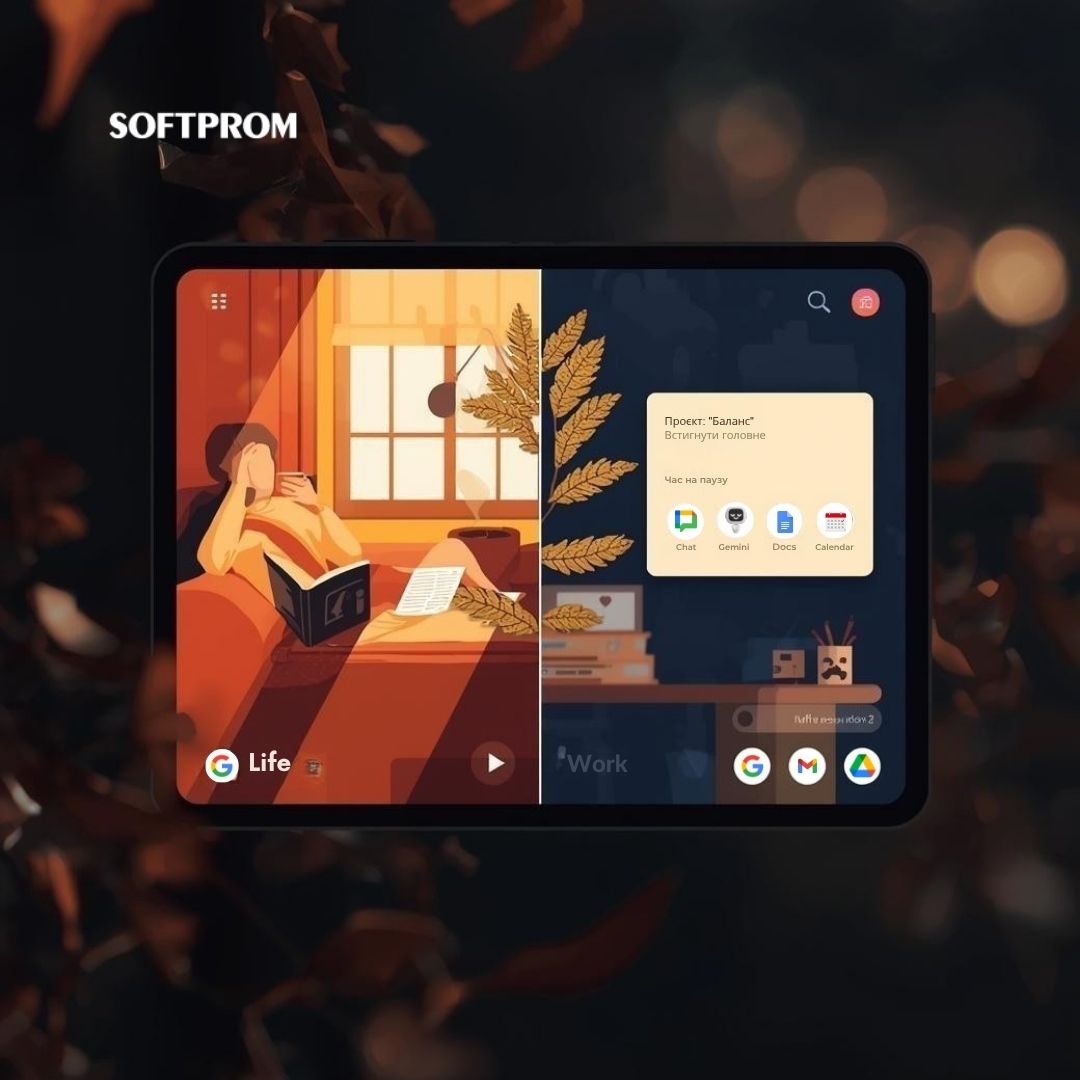 Google Workspace: Баланс між роботою та життям. Осіння оптимізація з Gemini та Google Drive