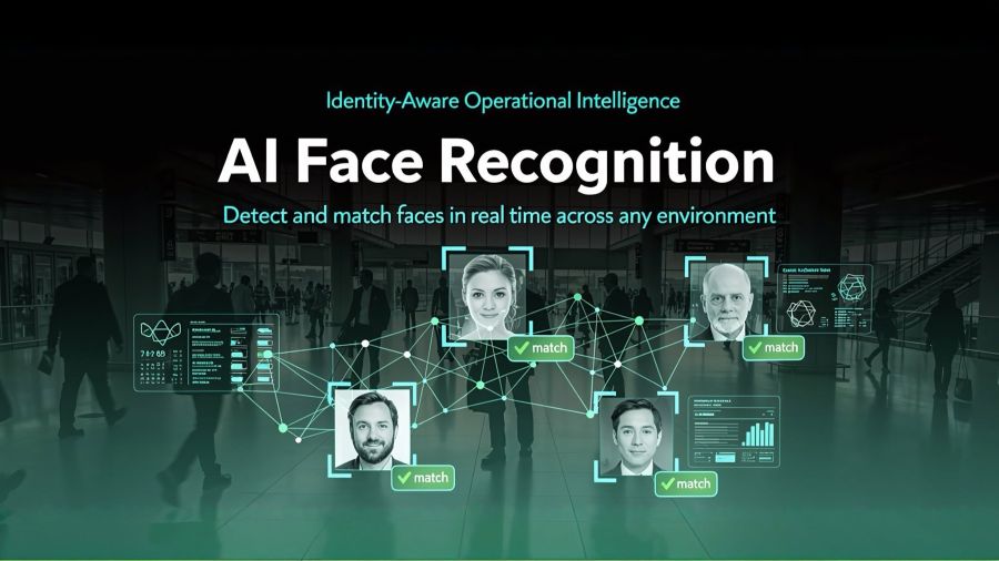 Интерфейс IncoreSoft VEZHA Face Recognition Edge AI для биометрической идентификации и сравнения лиц