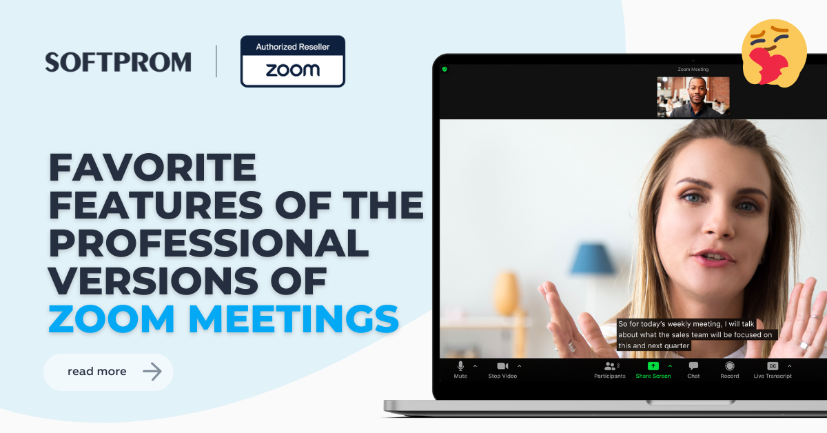 Eight favorite features of the professional versions of Zoom Meetings.